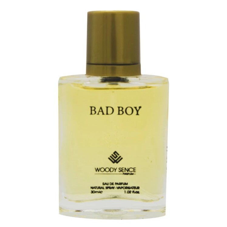 عطر جیبی مردانه وودی سنس مدل BAD BOY حجم 30 میلی لیتر 